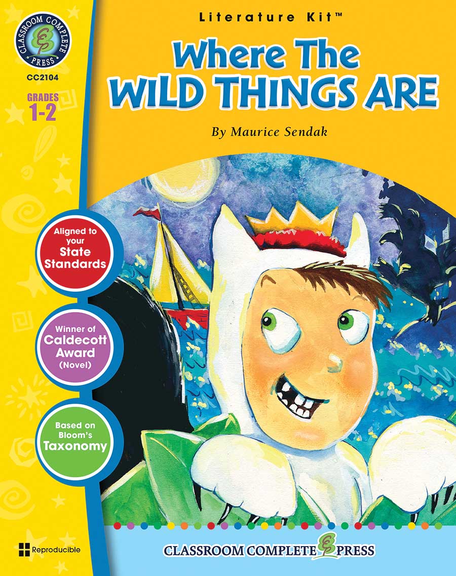 Where the Wild Things Are - Literature Kit Gr. 1-2 - print book