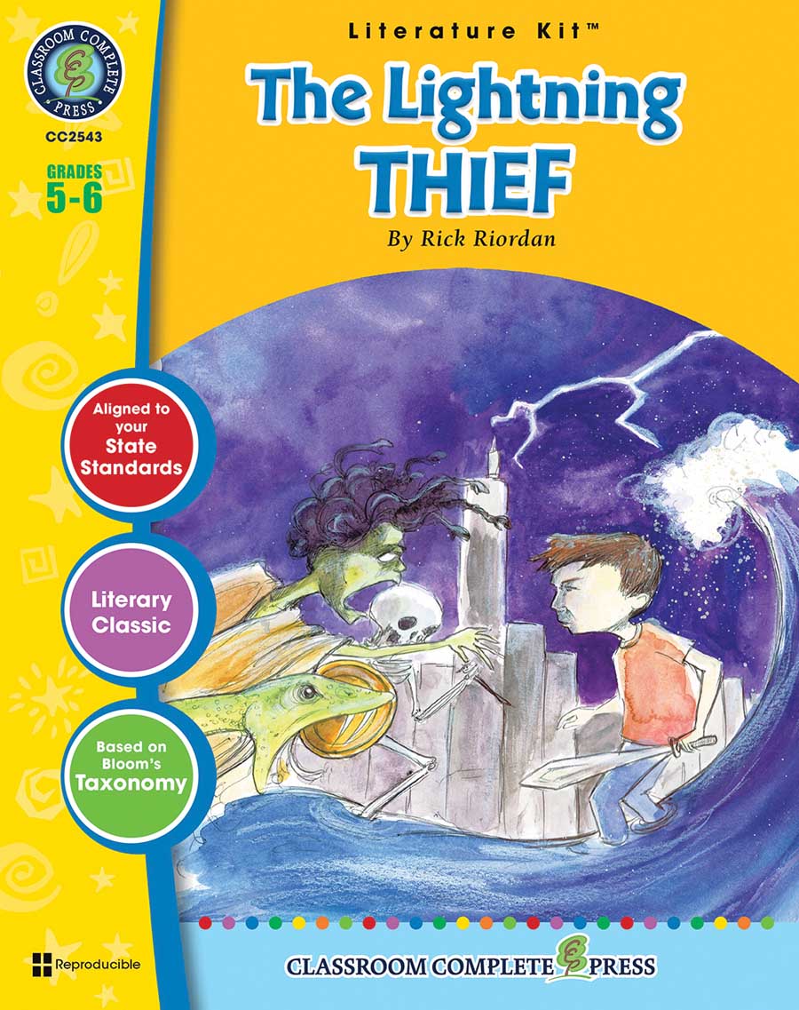 The Lightning Thief - Literature Kit Gr. 5-6 - print book