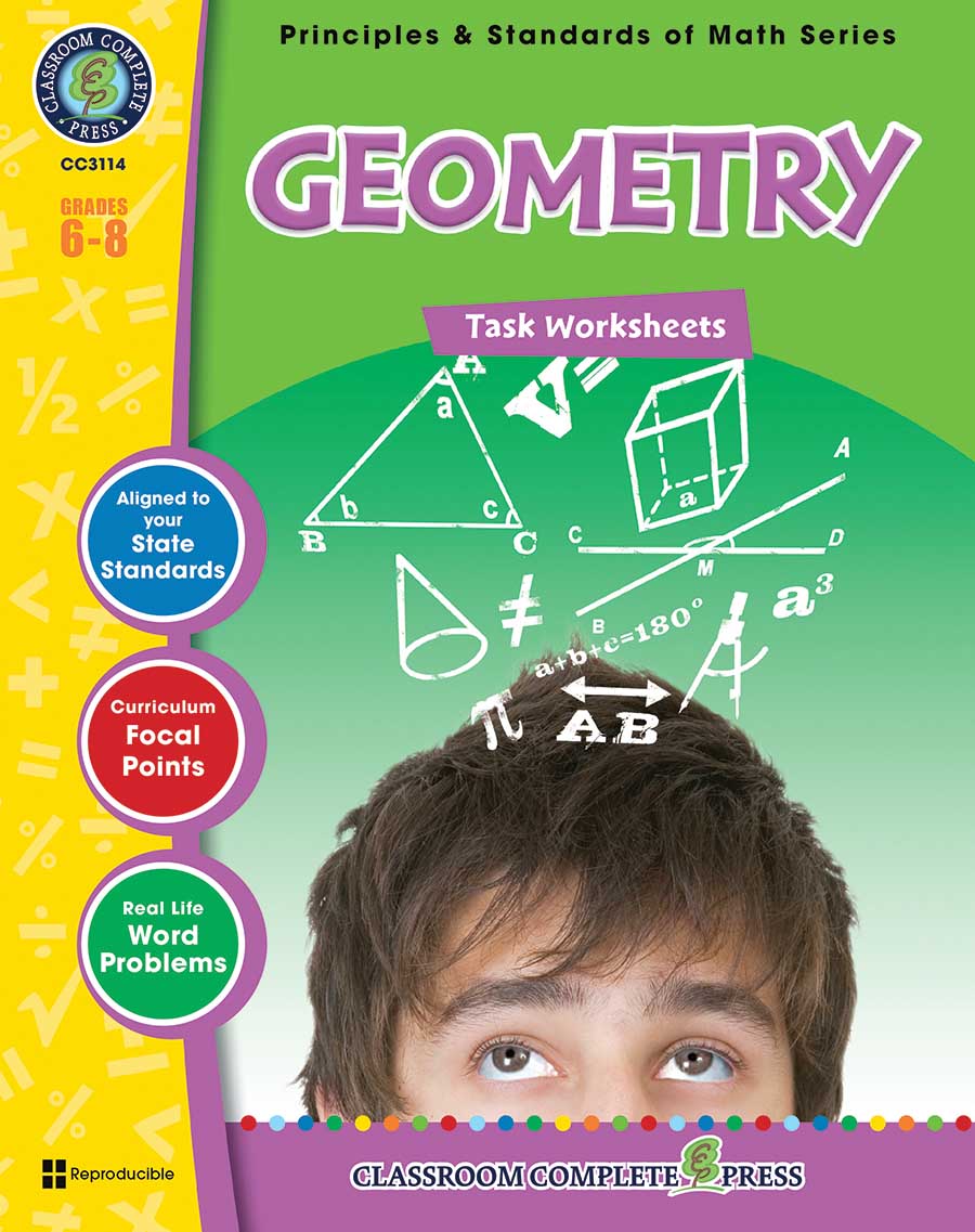 Geometry - Task Sheets Gr. 6-8 - print book