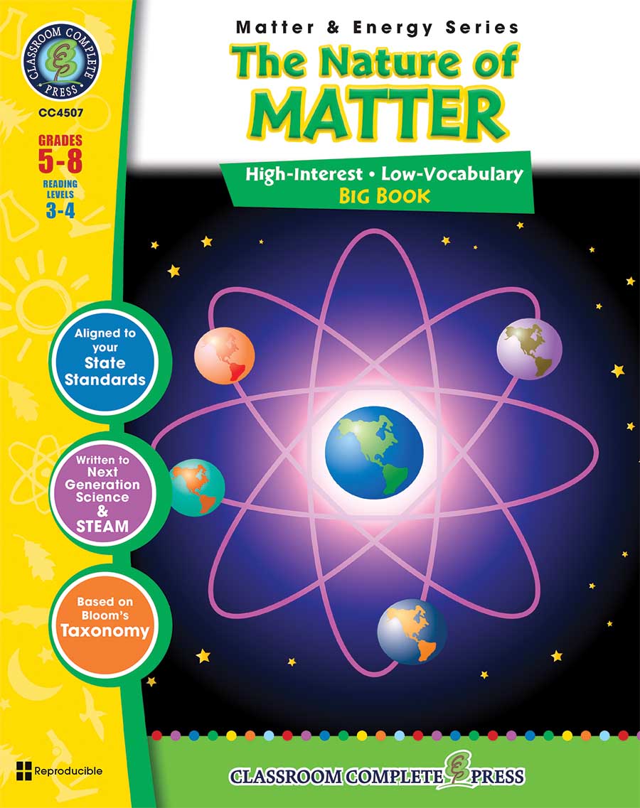 The Nature of Matter Big Book Gr. 5-8 - print book