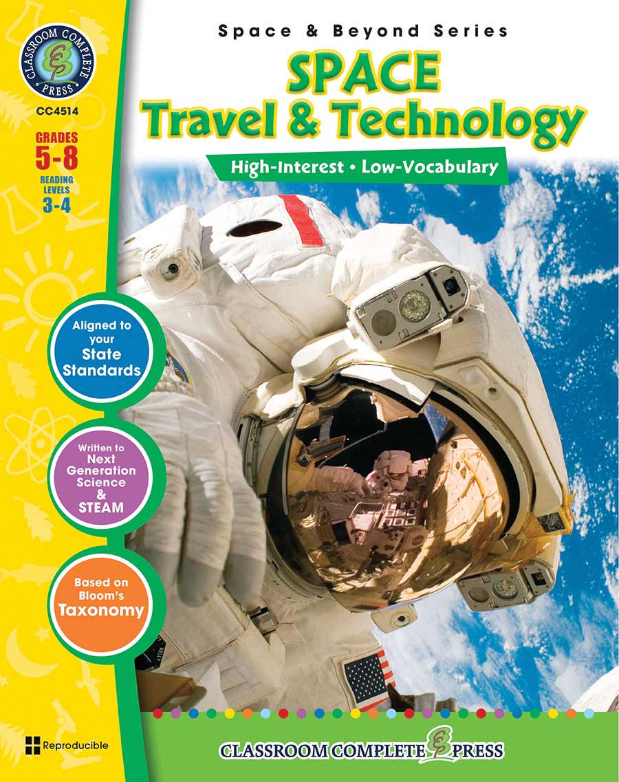 Space Travel & Technology Gr. 5-8 - print book