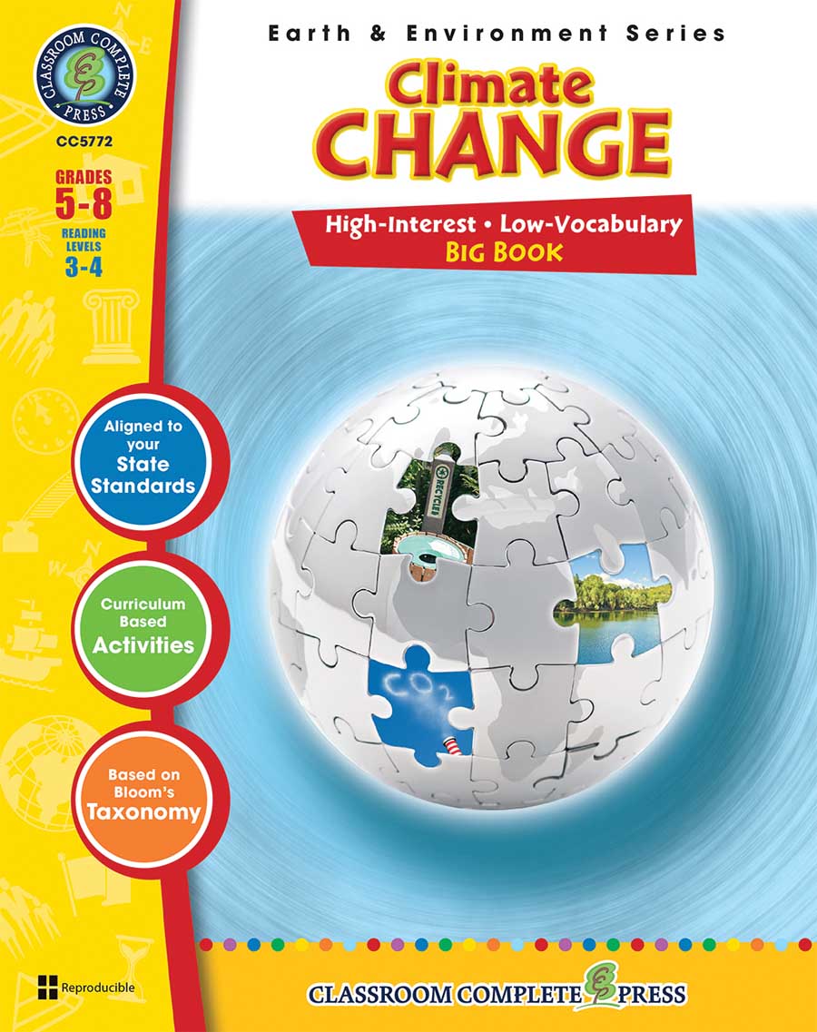 Climate Change Big Book Gr. 5-8 - print book