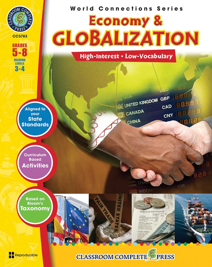 Economy & Globalization Gr. 5-8 - print book