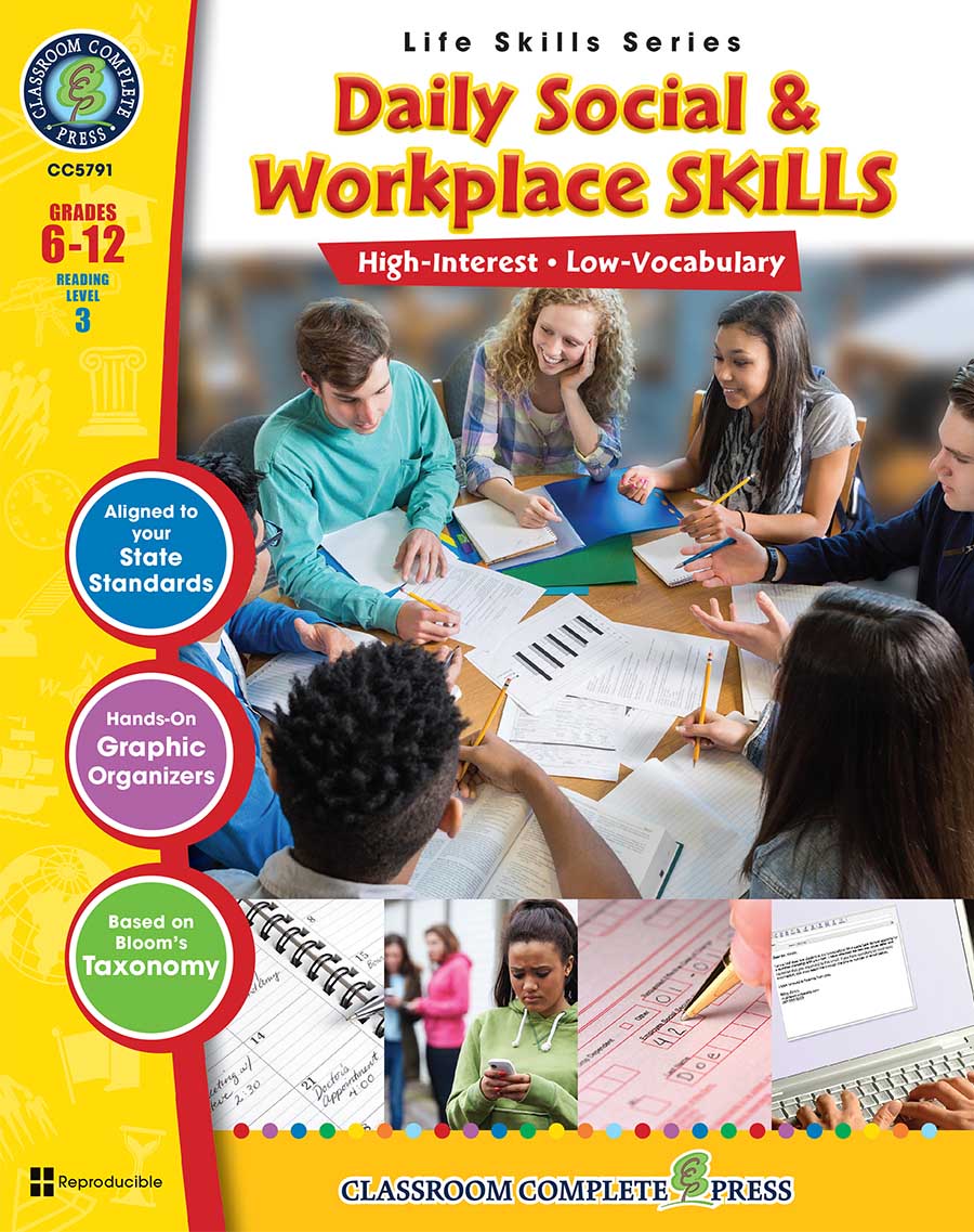 Daily Social & Workplace Skills Gr. 6-12 - print book