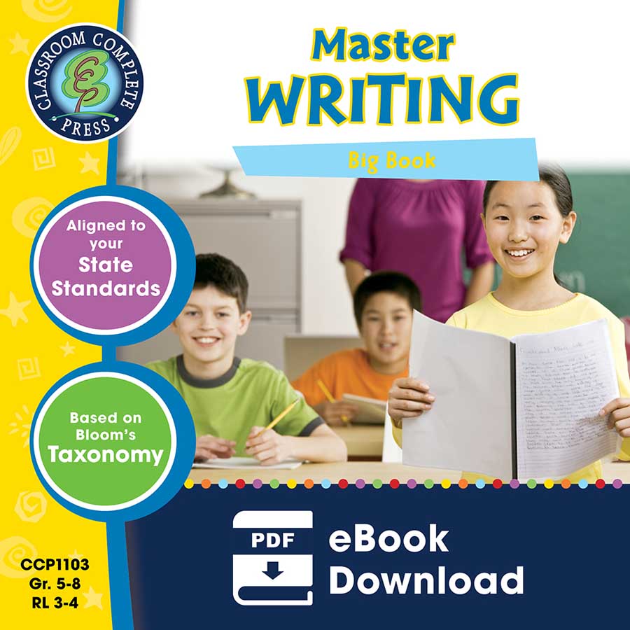Master Writing Big Book Gr. 5-8 - eBook