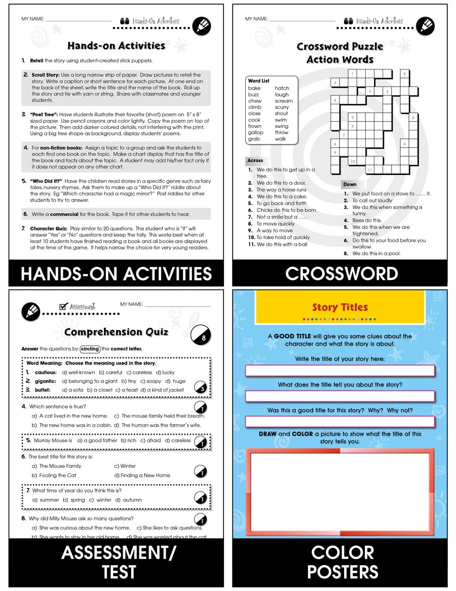 Reading Response Forms: Remembering Gr. 3-4 - Chapter Slice eBook