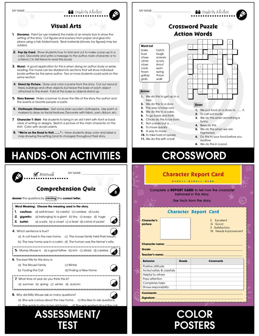 Reading Response Forms: Creating Gr. 3-4 - Chapter Slice eBook