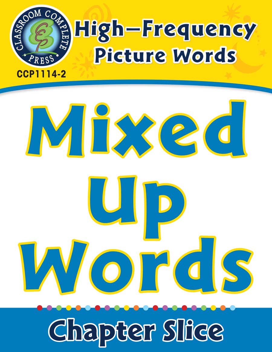 High-Frequency Picture Words: Mixed Up Words - Chapter Slice eBook