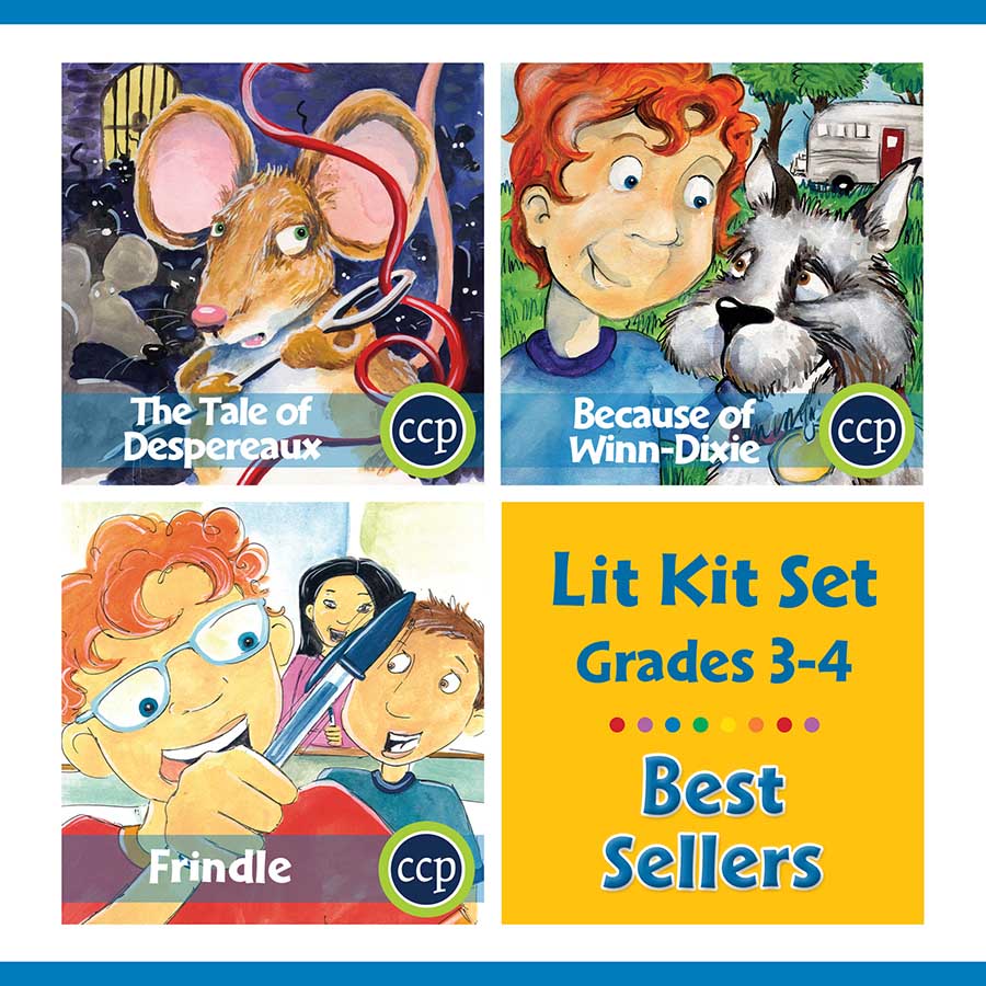 Best Sellers Lit Kit Set - Gr. 3-4 - eBook