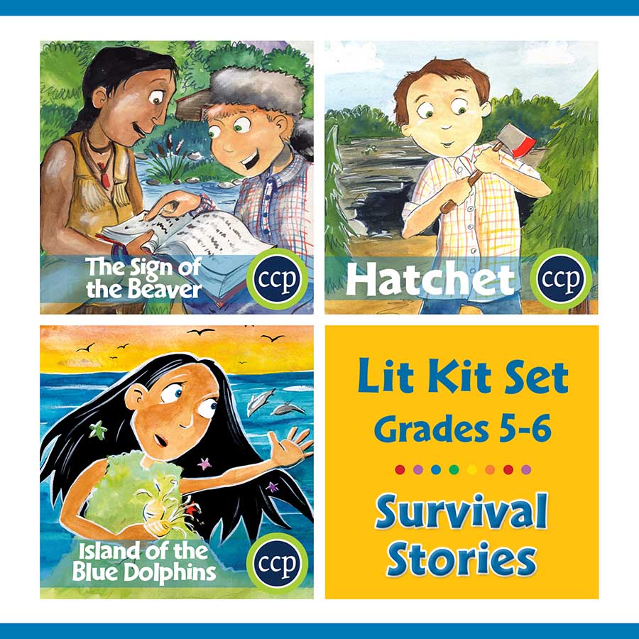 Survival Stories Lit Kit Set - Gr. 5-6 - eBook