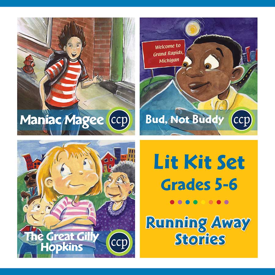 Running Away Stories Lit Kit Set - Gr. 5-6 - eBook
