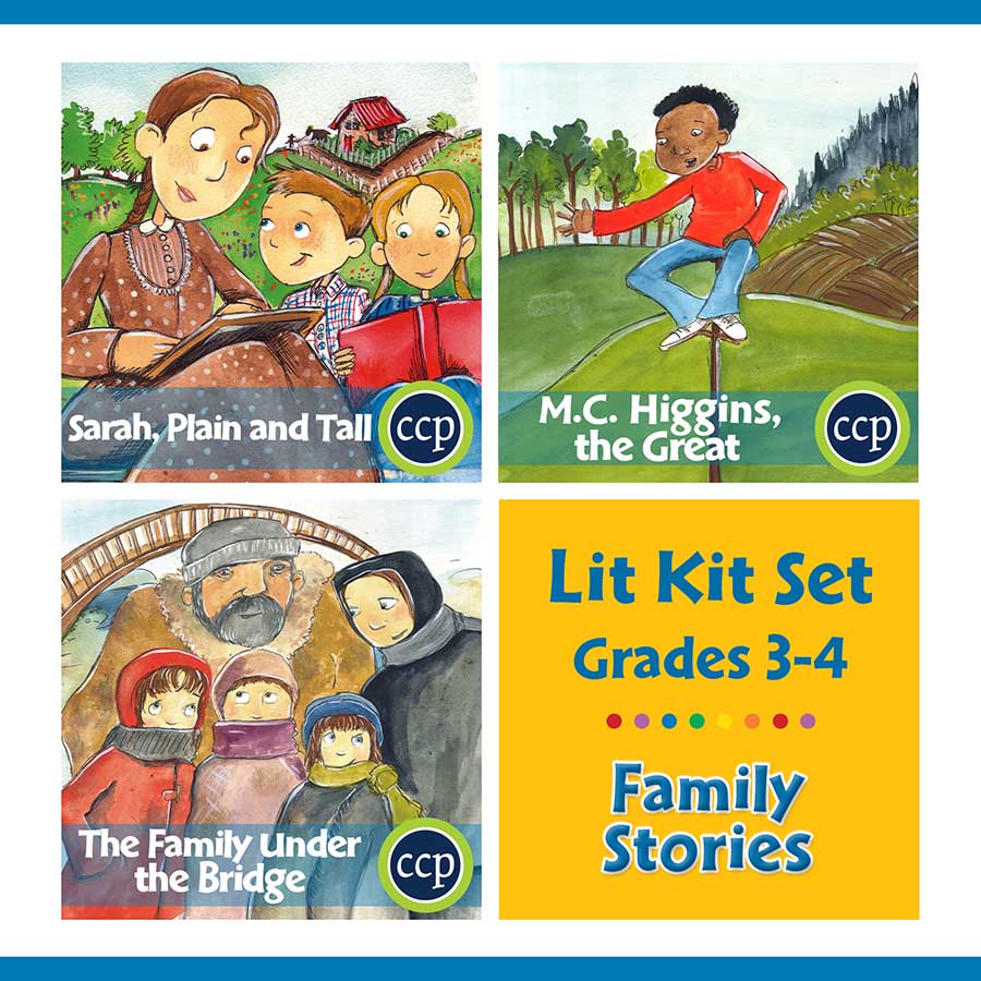 Family Stories Lit Kit Set - Gr. 3-4 - eBook