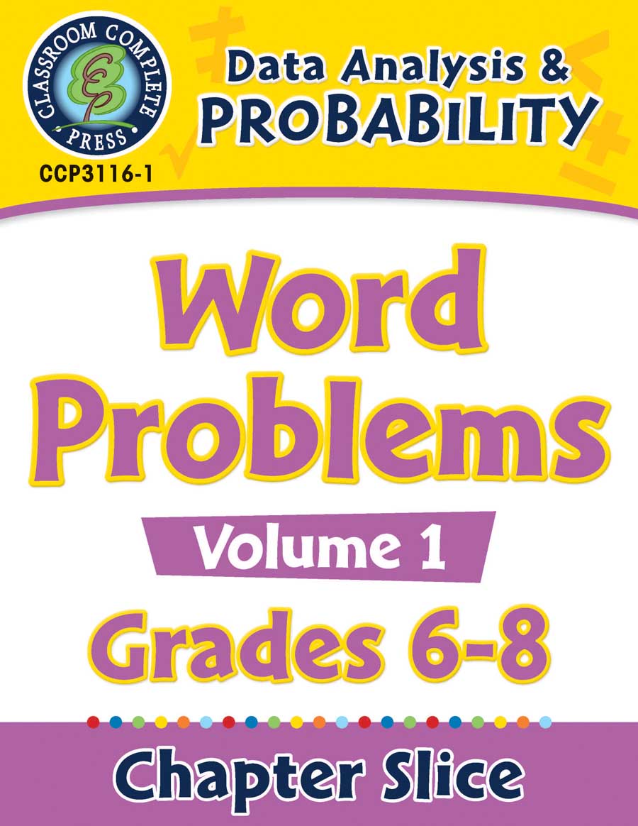 Data Analysis & Probability - Task Sheets Vol. 1 Gr. 6-8 - Chapter Slice eBook