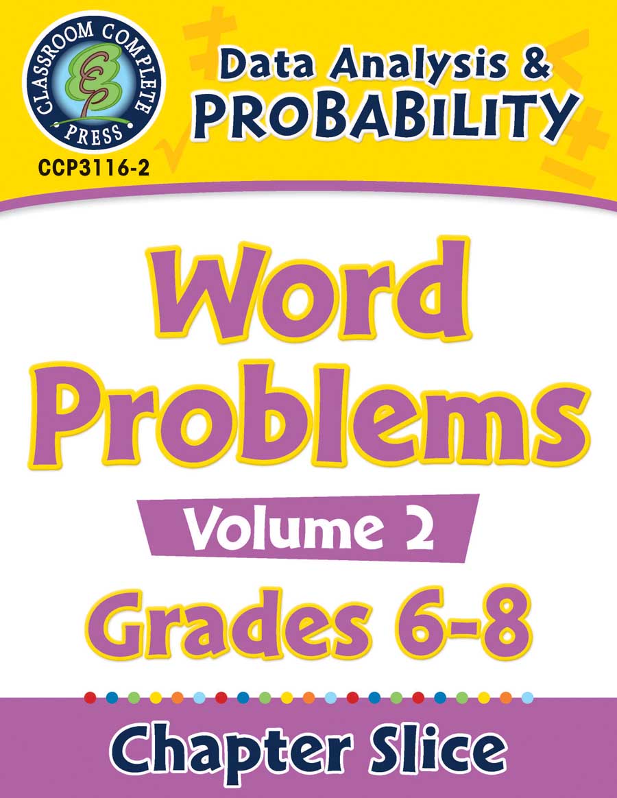 Data Analysis & Probability - Task Sheets Vol. 2 Gr. 6-8 - Chapter Slice eBook