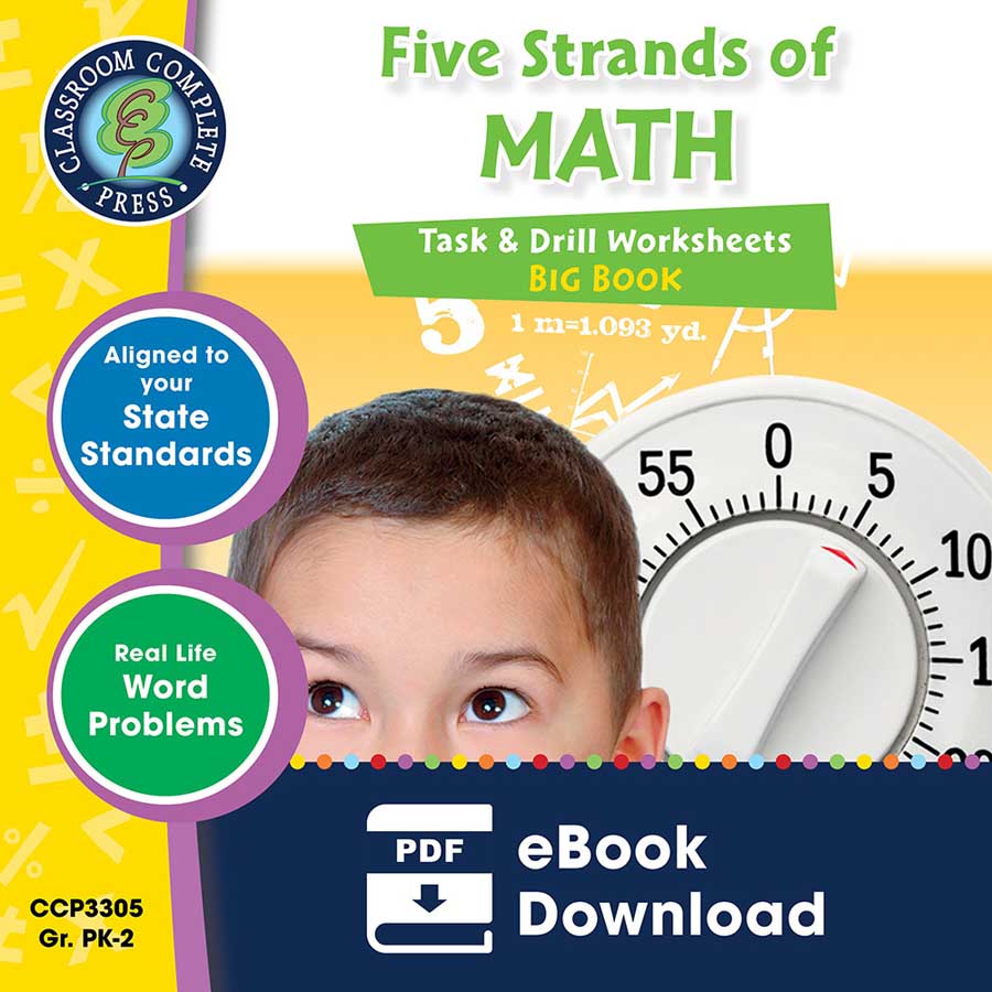 Five Strands of Math - Task & Drills Big Book
