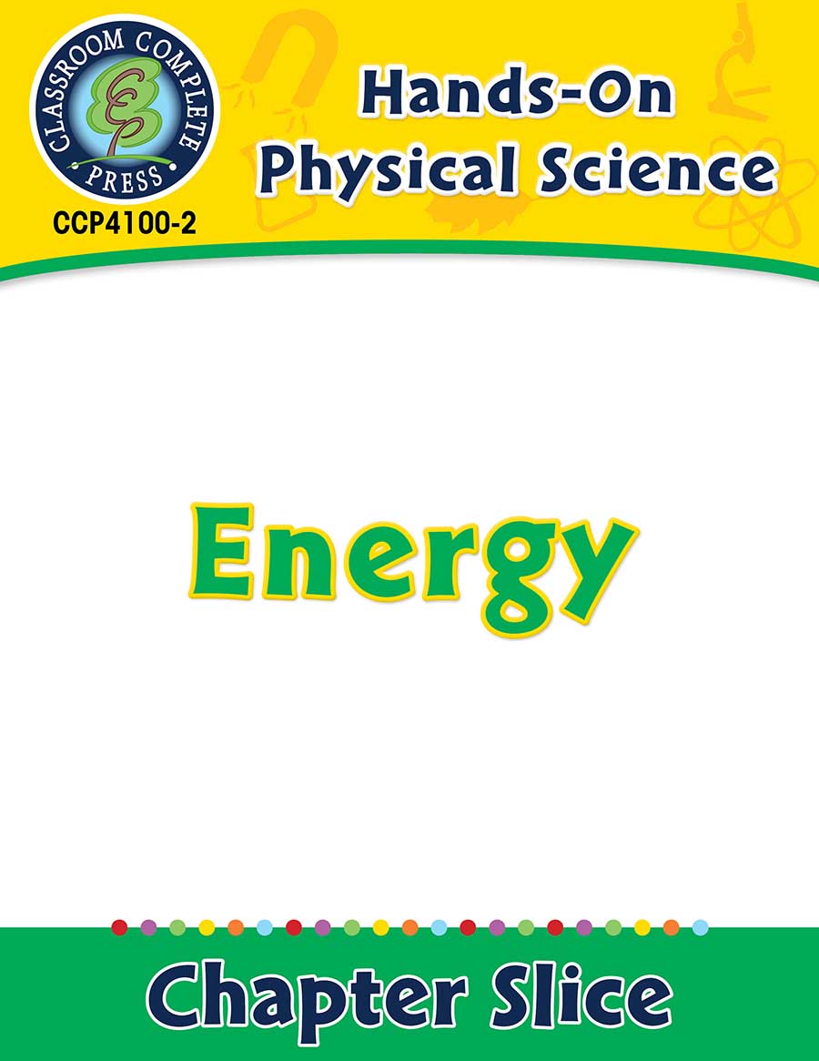 Hands-On - Physical Science: Energy Gr. 1-5 - Chapter Slice eBook