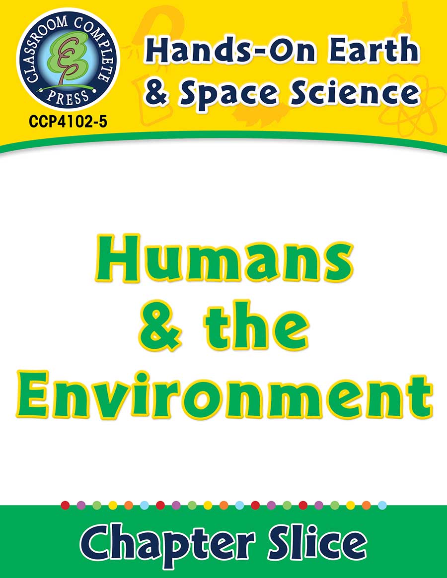 Hands-On - Earth & Space Science: Humans and the Environment Gr. 1-5 - Chapter Slice eBook