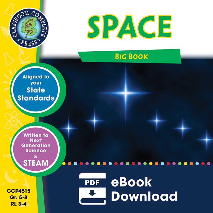 Space Big Book Gr. 5-8 - eBook