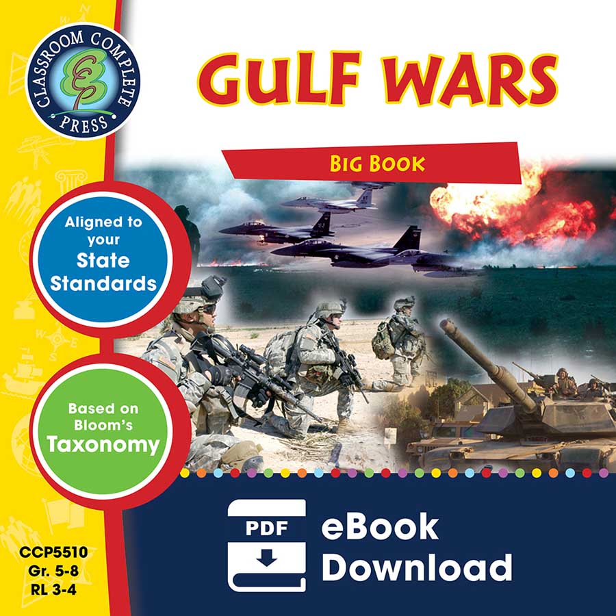 Gulf Wars Big Book Gr. 5-8 - eBook