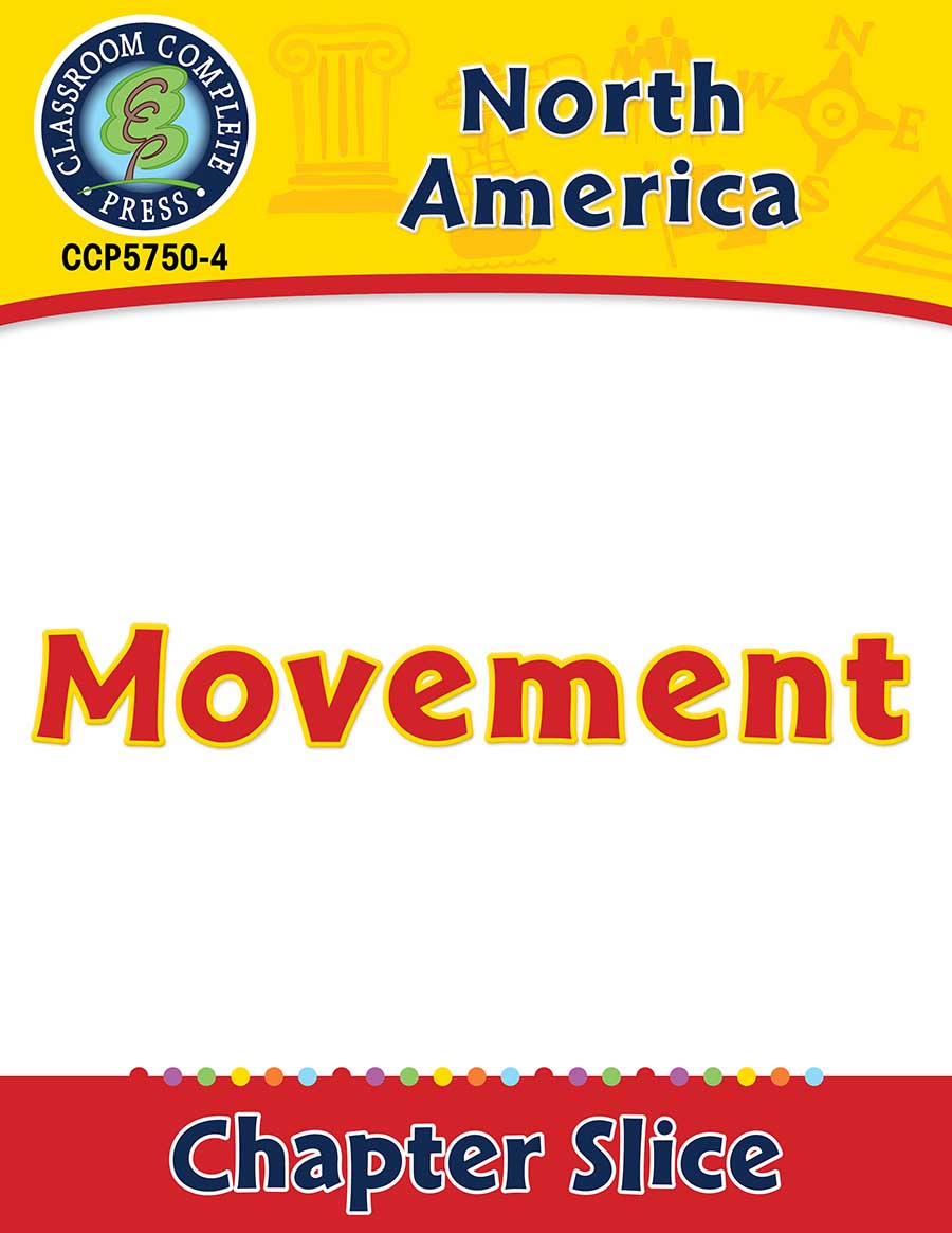 North America: Movement Gr. 5-8 - Chapter Slice eBook