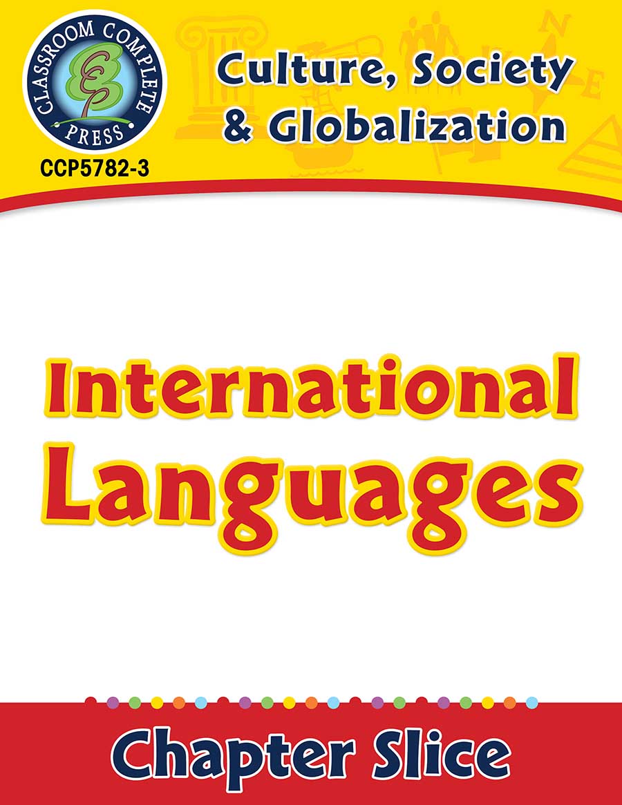 Culture, Society & Globalization: International Languages Gr. 5-8 - Chapter Slice eBook