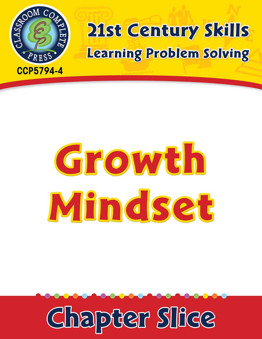 Learning Problem Solving: Growth Mindset Gr. 3-8+ - Chapter Slice eBook