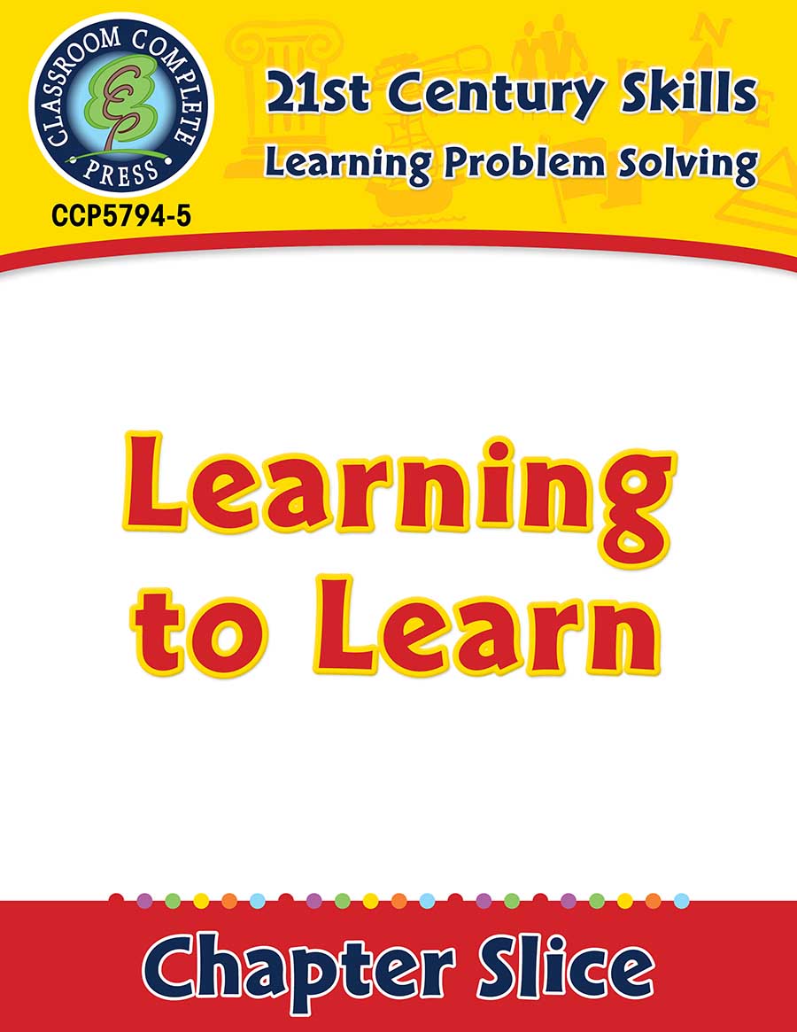 Learning Problem Solving: Learning to Learn Gr. 3-8+ - Chapter Slice eBook