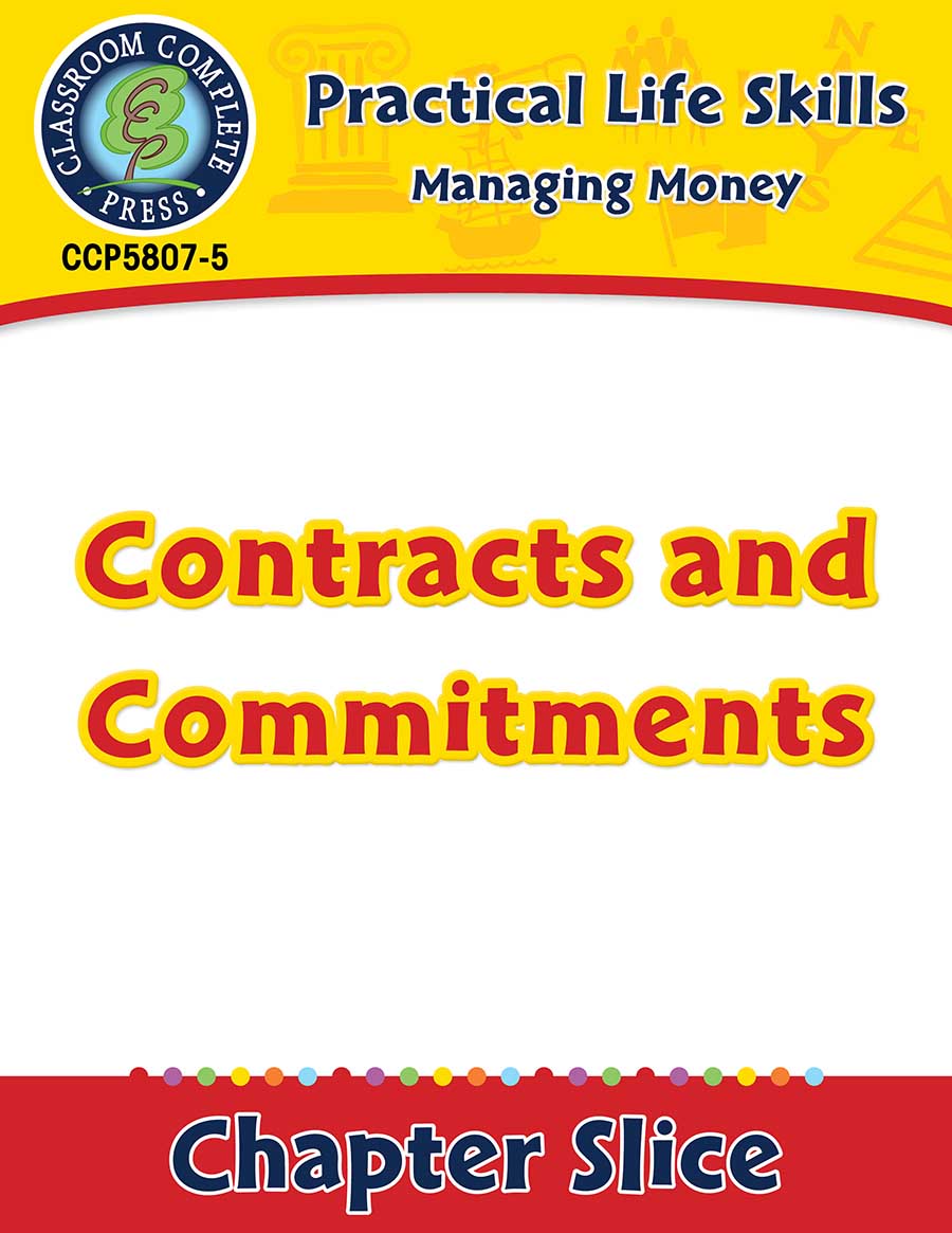 Managing Money: Contracts & Commitments Gr. 9-12+ - Chapter Slice eBook