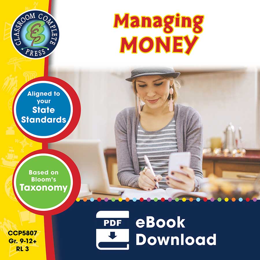 Practical Life Skills - Managing Money Gr. 9-12+ - eBook