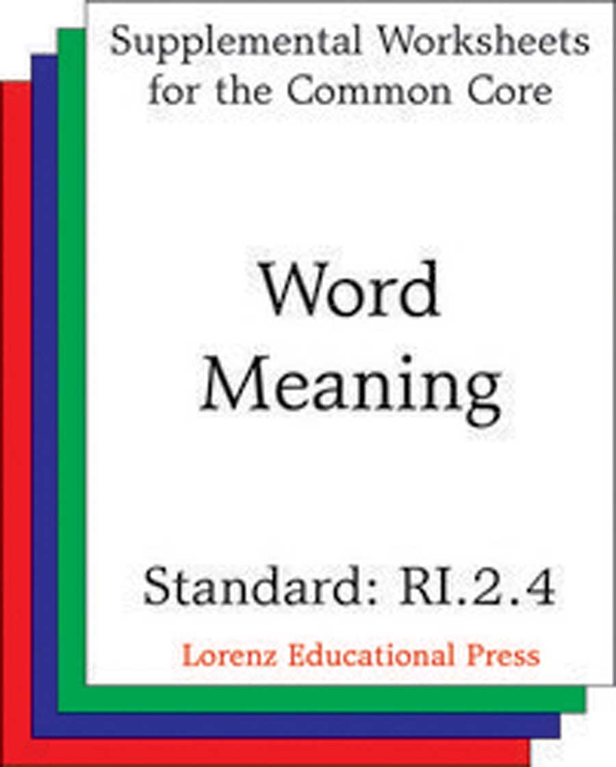 Word Meaning (CCSS RI.2.4)