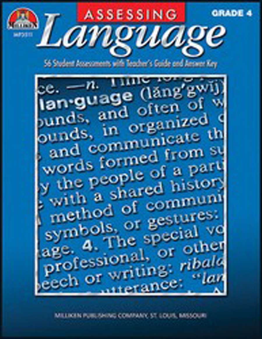 Assessing Language - Gr 4