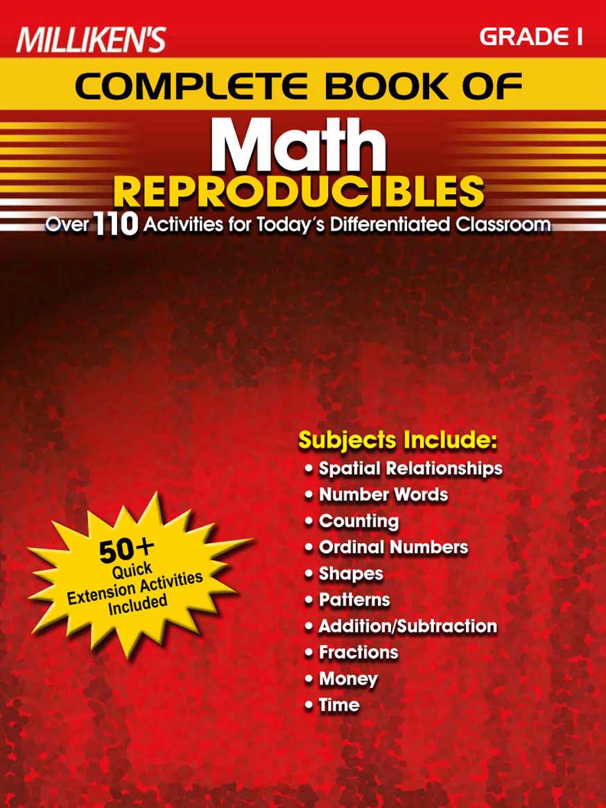 Milliken's Complete Book of Math Reproducibles - Grade 1