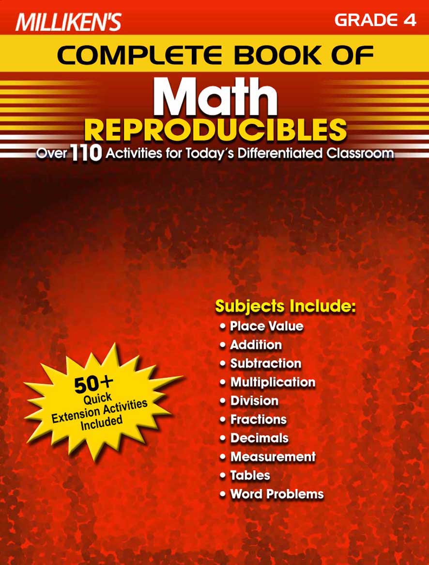 Milliken's Complete Book of Math Reproducibles - Grade 4