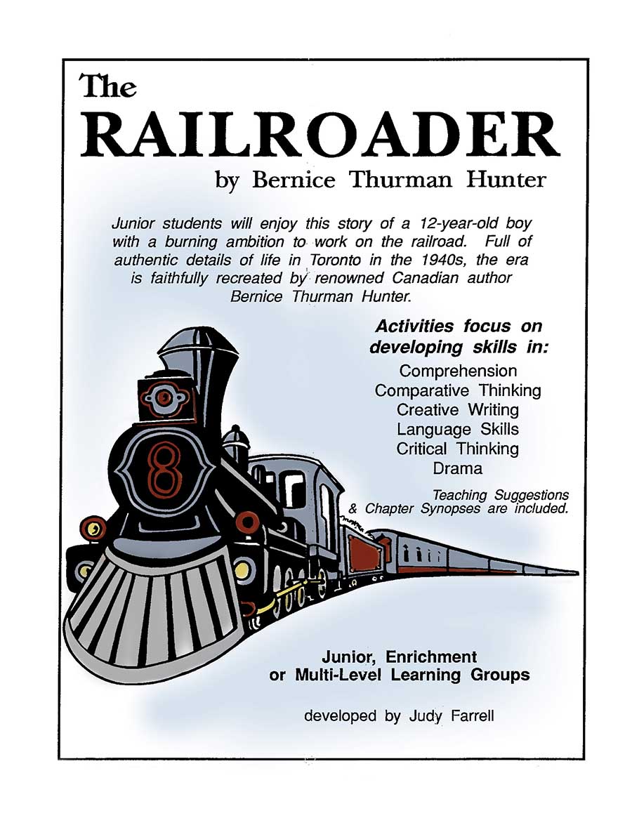 THE RAILROADER NOVEL STUDY Gr. 3-6 - eBook
