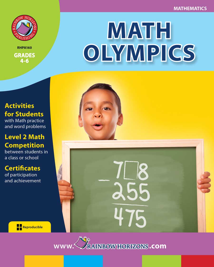 Math Olympics  Gr. 4-6 - print book