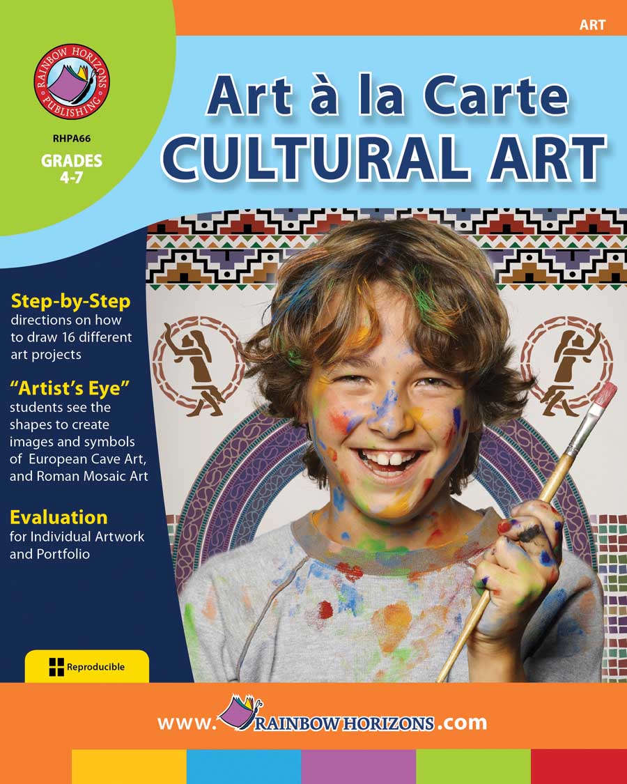 Art A La Carte: Cultural Art Gr. 4-7 - print book
