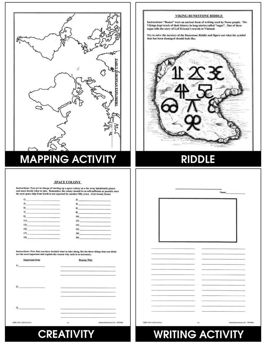 voyages of discovery worksheet