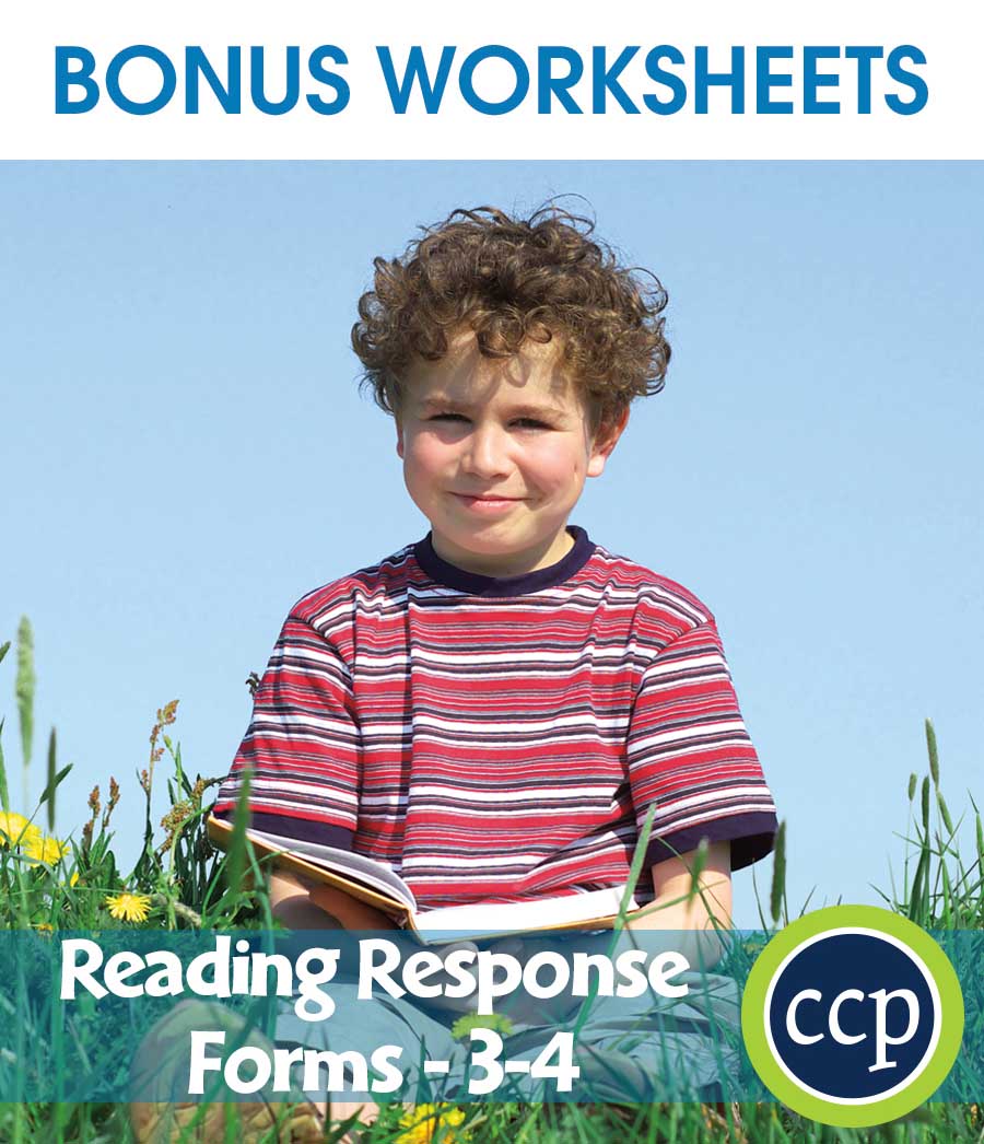Reading Response Forms Gr. 3-4 - BONUS WORKSHEETS - eBook
