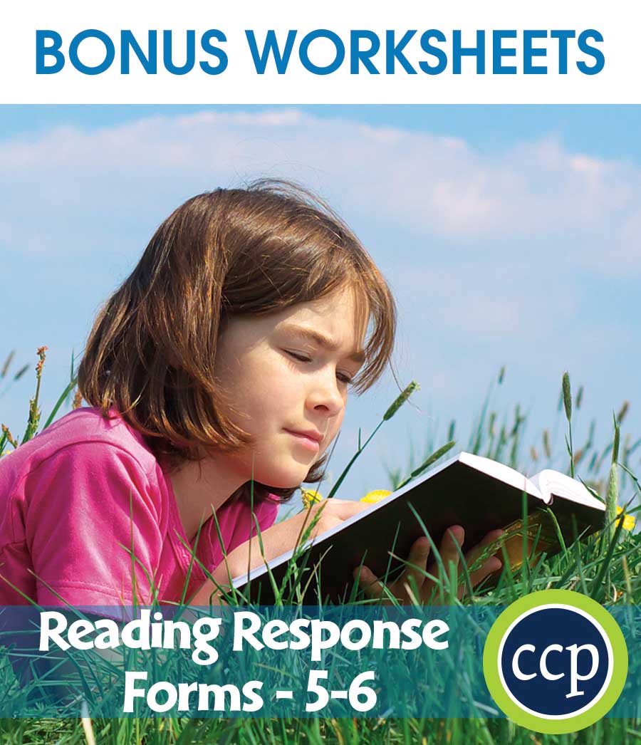 Reading Response Forms Gr. 5-6 - BONUS WORKSHEETS - eBook