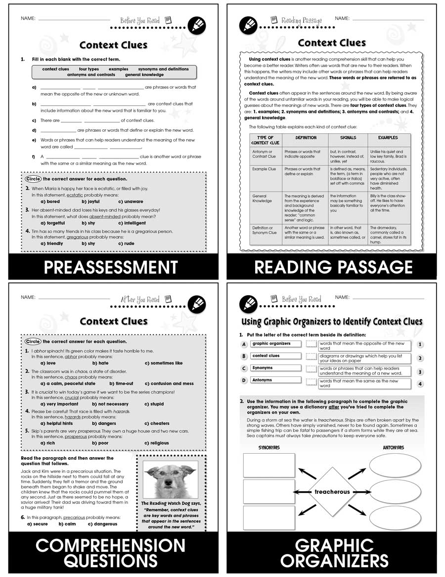 Reading Comprehension Gr. 5-8 - print book