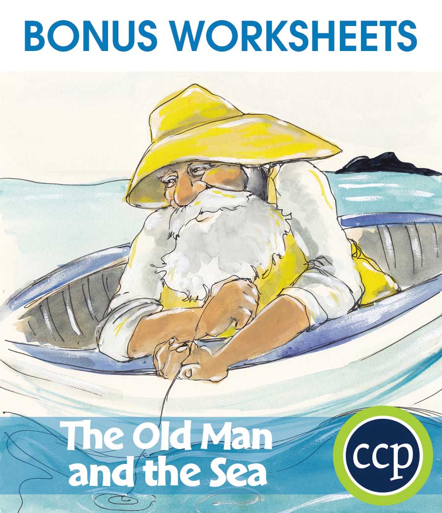The Old Man and the Sea - Literature Kit Gr. 9-12 - BONUS WORKSHEETS - eBook