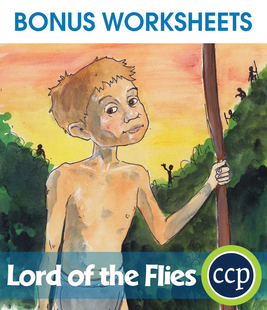 Lord of the Flies - Literature Kit Gr. 9-12 - BONUS WORKSHEETS - eBook