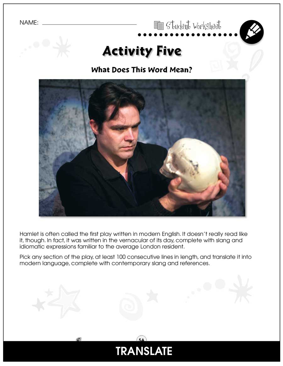 Hamlet - Literature Kit Gr. 9-12 - BONUS WORKSHEETS - eBook
