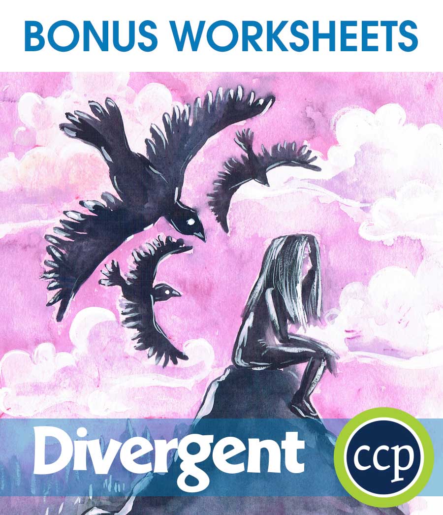 Divergent - Literature Kit Gr. 9-12 - BONUS WORKSHEETS - eBook