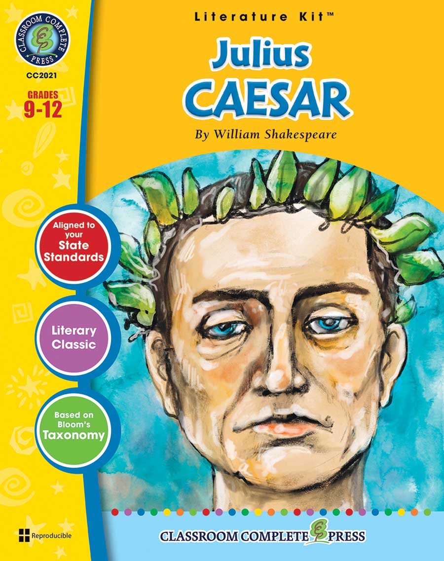 Julius Caesar - Literature Kit Gr. 9-12 - print book