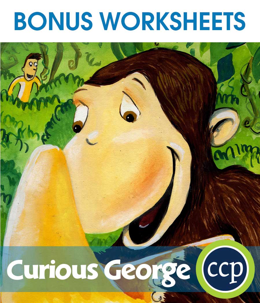 Curious George - Literature Kit Gr. 1-2 - BONUS WORKSHEETS - eBook