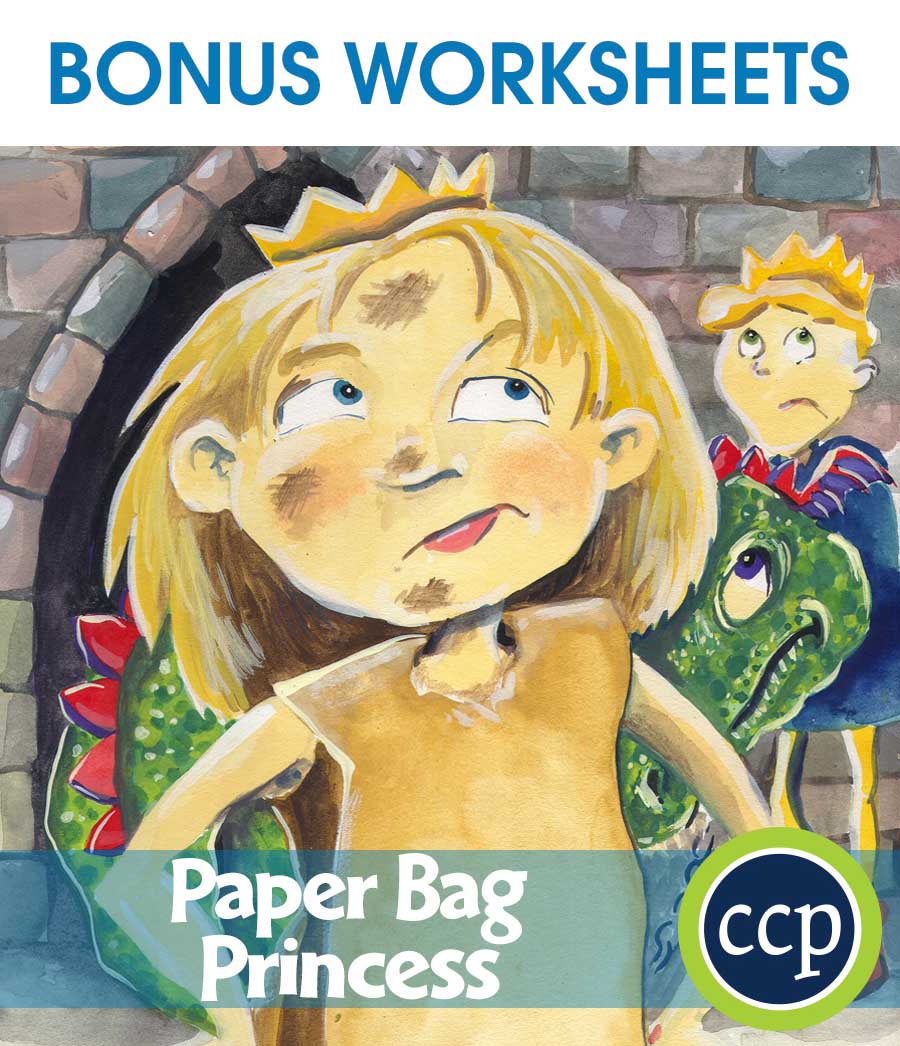 Paper Bag Princess - Literature Kit Gr. 1-2 - BONUS WORKSHEETS - eBook