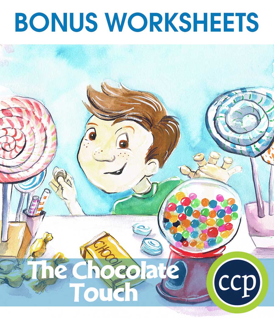 The Chocolate Touch - Literature Kit Gr. 3-4 - BONUS WORKSHEETS - eBook
