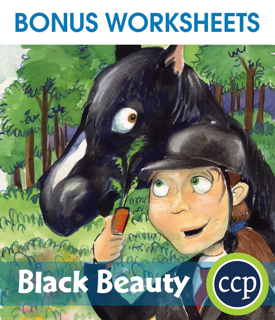 Black Beauty - Literature Kit Gr. 5-6 - BONUS WORKSHEETS - eBook