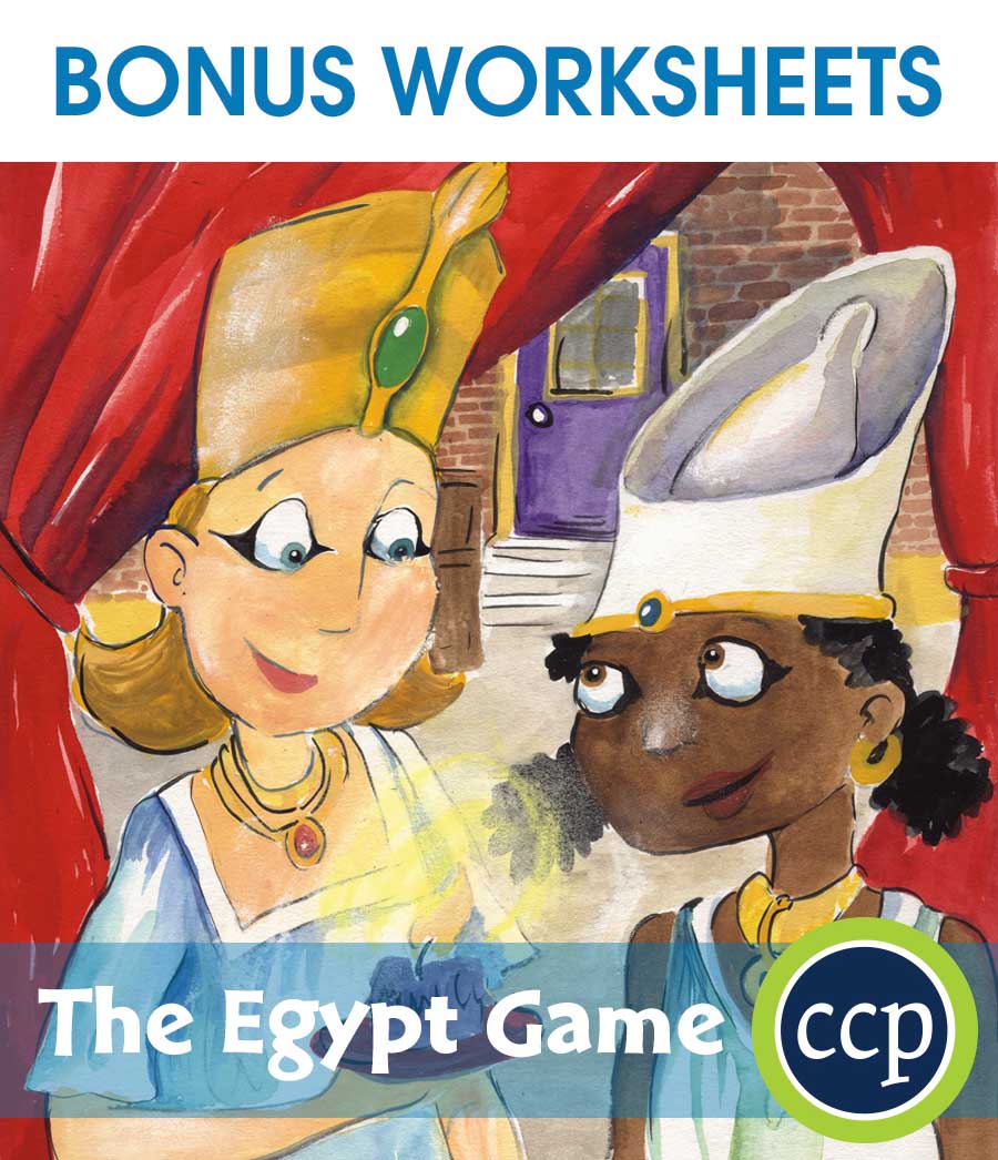 The Egypt Game - Literature Kit Gr. 5-6 - BONUS WORKSHEETS - eBook
